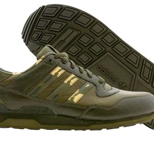 Adidas zxz green camo boys sneakers size 3.5y
